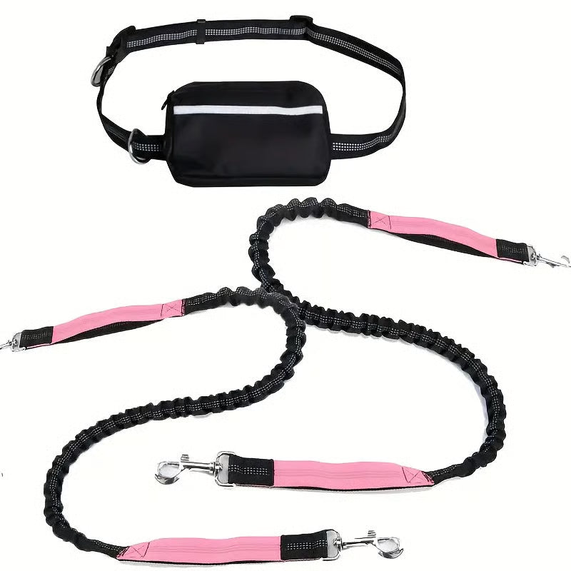 Hands Free Dog Leash ~ Built for dogs at war with squirrels.