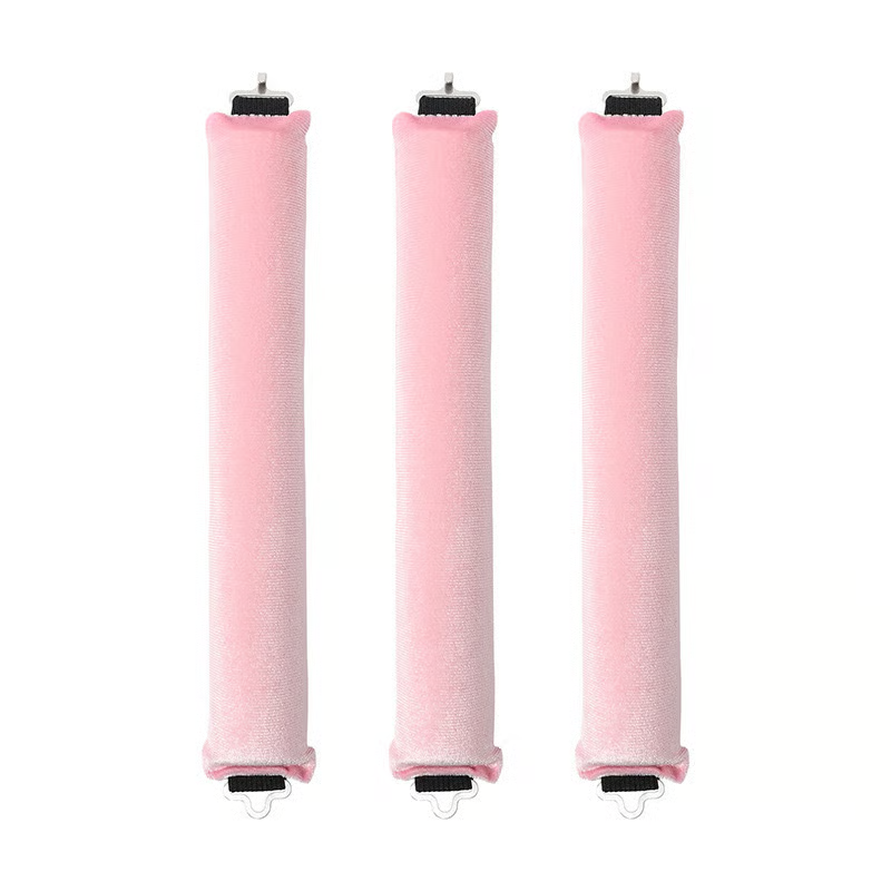 Satin Heatless Curling Set ~ Wake up to soft, damage-free curls overnight.