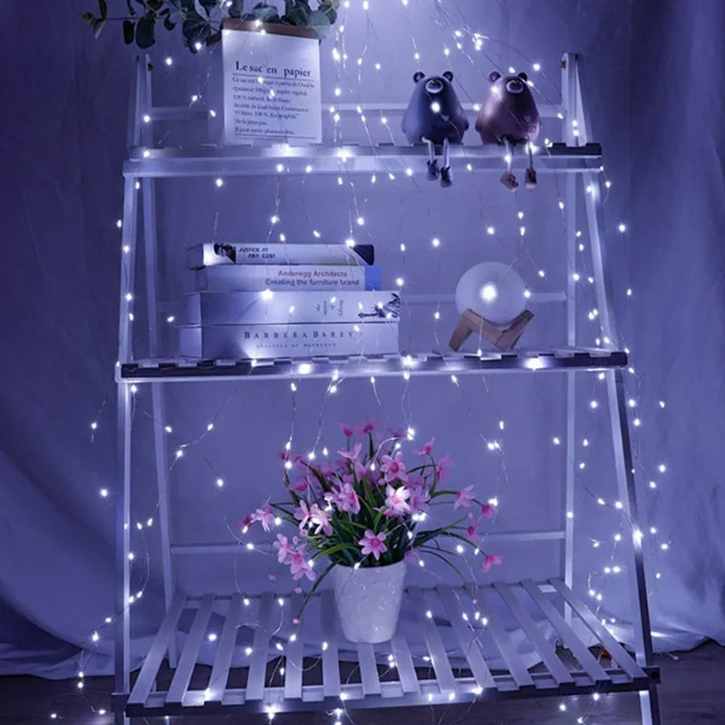 Christmas Firefly String Lights ~ Transform any space into a glowing winter wonderland.