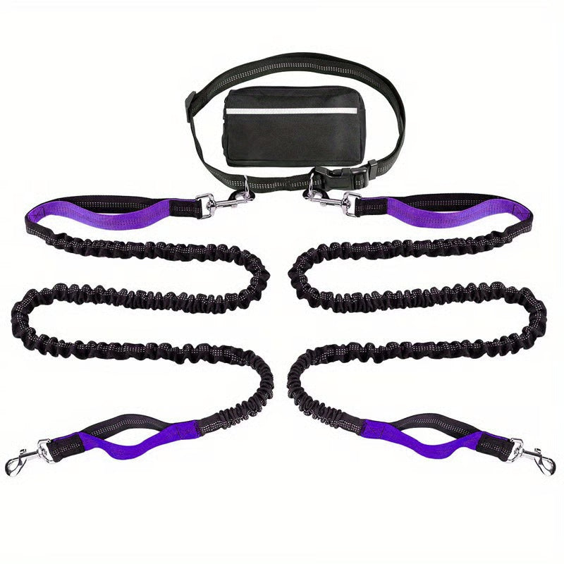 Hands Free Dog Leash ~ Built for dogs at war with squirrels.