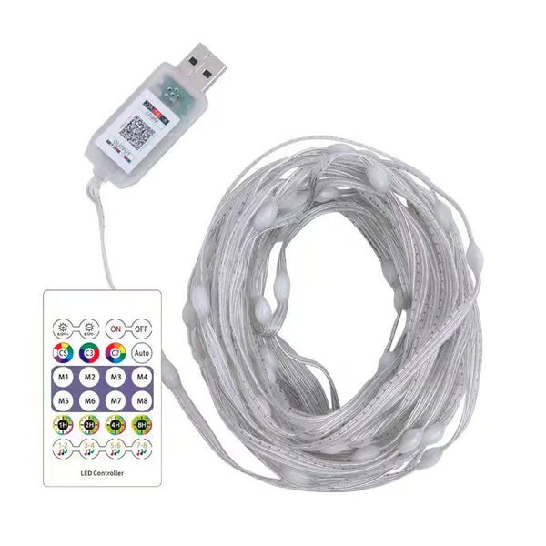 Rainbow LED Outdoor Light ~ Turn every night into a neighborhood festival.