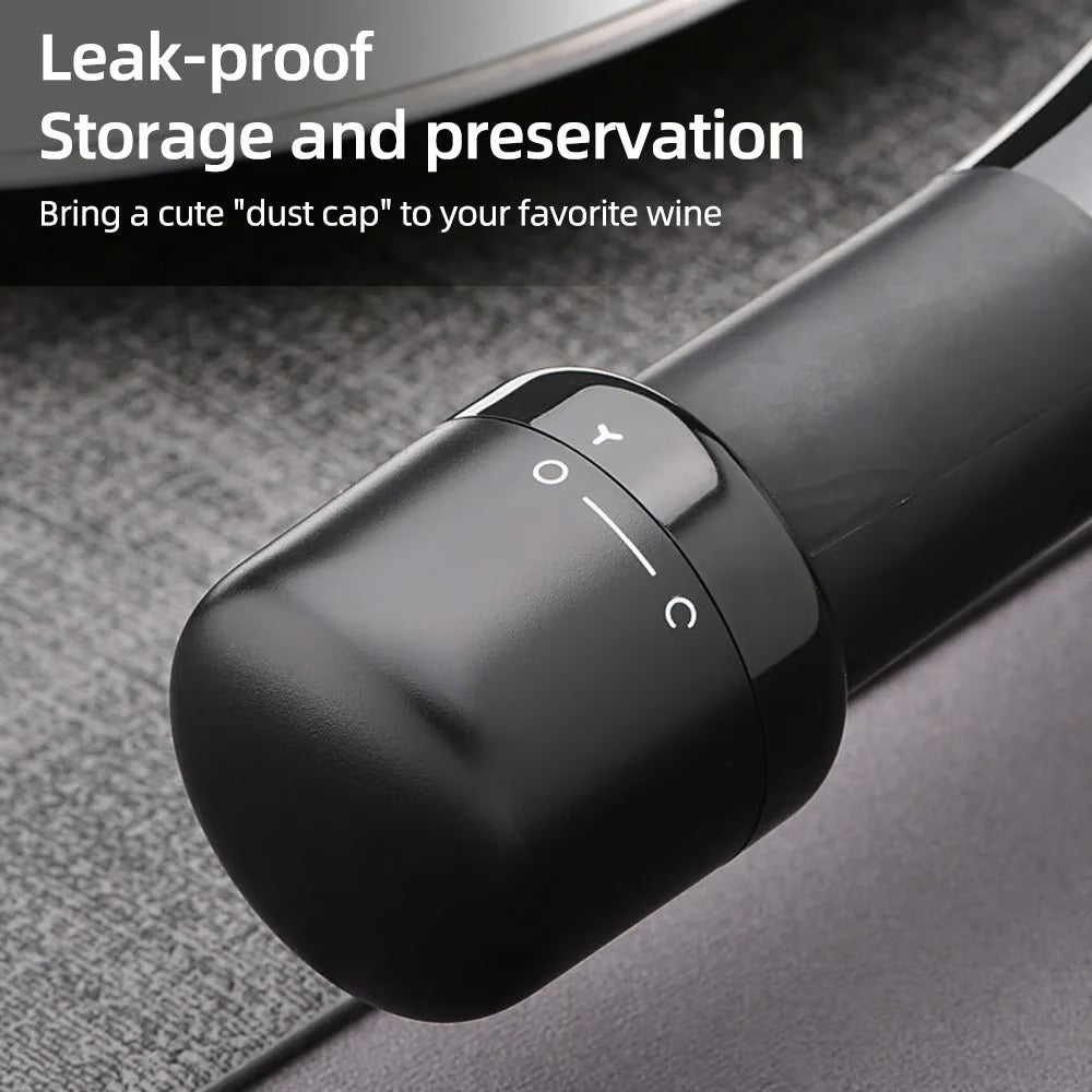Vacuum Red Wine Bottle Stopper ~ Keep your wine fresh and flavorful for days-