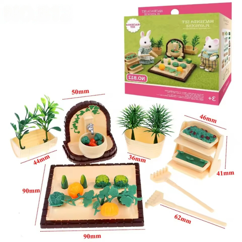 Forest Animal Complete Dollhouse Set ~ Create magical miniature adventures at home