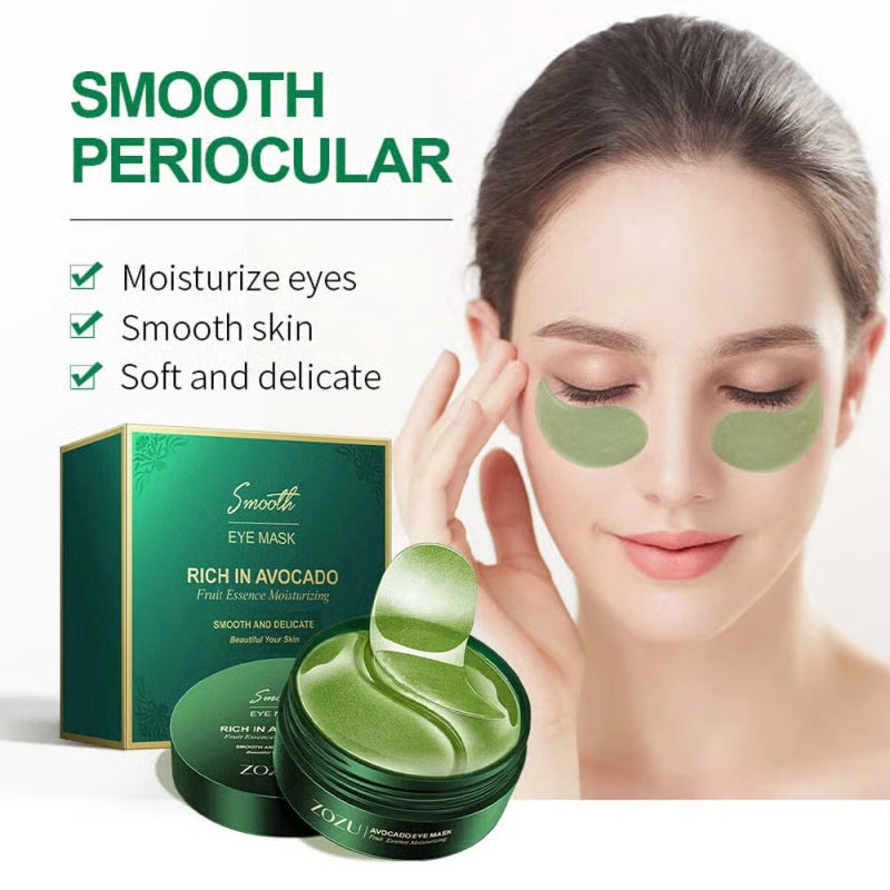 Avocado Collagen Eye Mask ~ Soothe puffiness and brighten tired eyes in minutes.