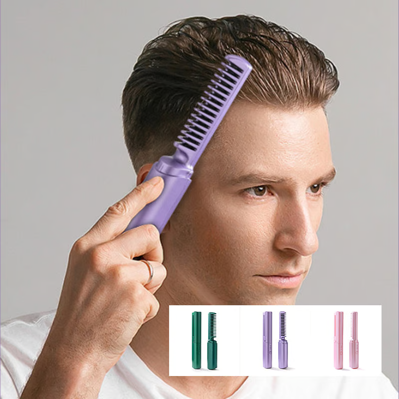 Ceramic Hairdressing Comb ~ Smooth, frizz-free hair anytime, anywhere.