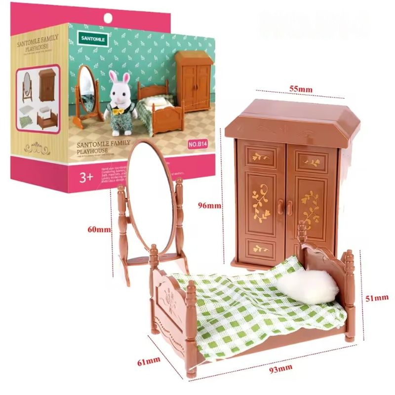 Forest Animal Complete Dollhouse Set ~ Create magical miniature adventures at home