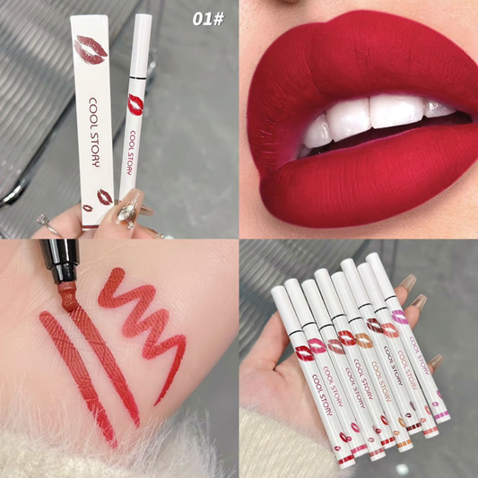 Liquid Lipstick Liner ~ Stay Flawless From First Sip to Last Kiss.