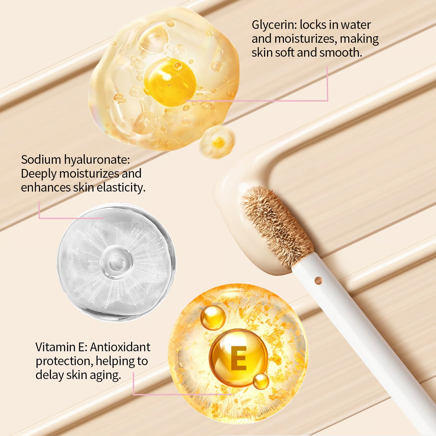 Under Eye Brightening Cream ~ Instantly erase dark circles for a rested, radiant look.