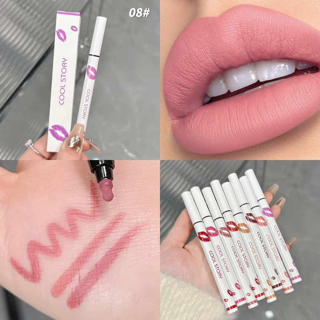 Liquid Lipstick Liner ~ Stay Flawless From First Sip to Last Kiss