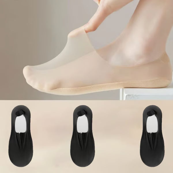 Thin No Show Socks ~ Invisible comfort that stays hidden all day.
