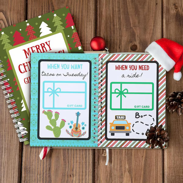 Gift Card Book ~ A keepsake they’ll flip through with excitement.
