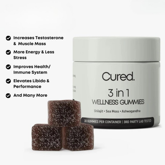 3 in 1 Wellness Gummies ~ One gummy a day, all-night results