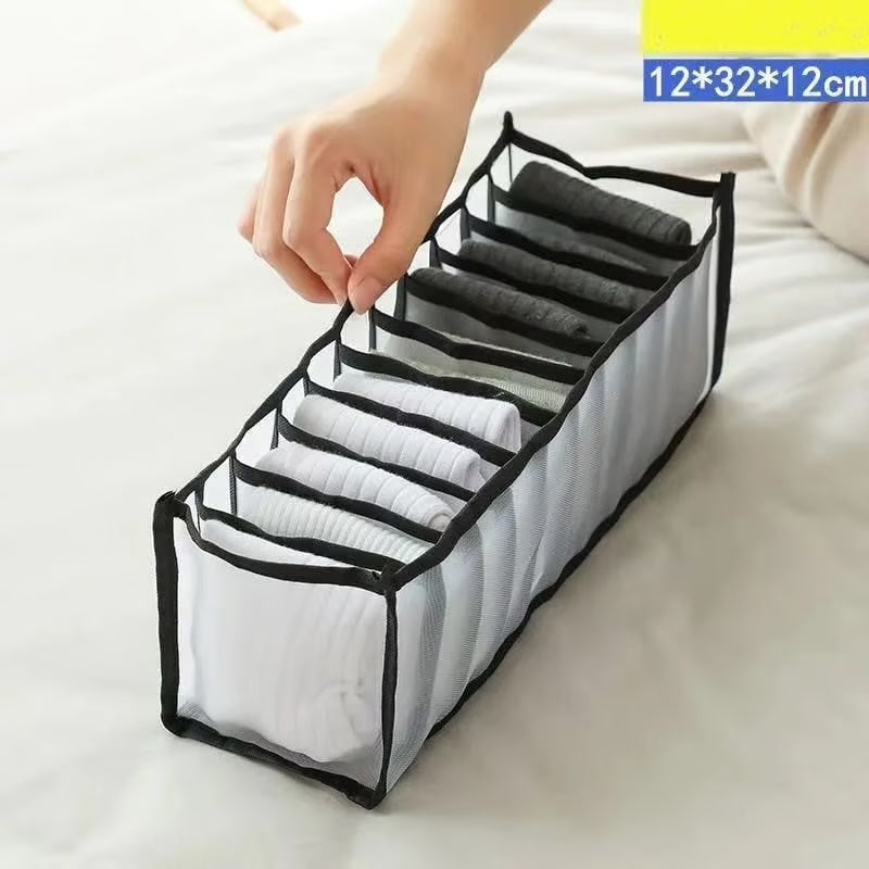 Wardrobe Clothes Organizer ~ Tidy up your space and find what you need in seconds.