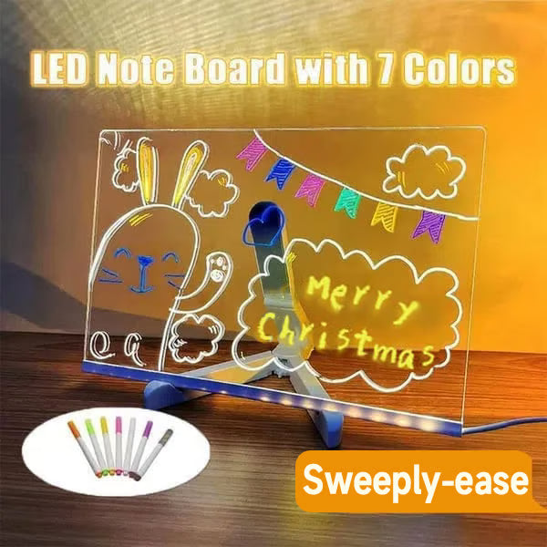 LED Message Board ~ Santa-approved creativity for kids who love to draw.