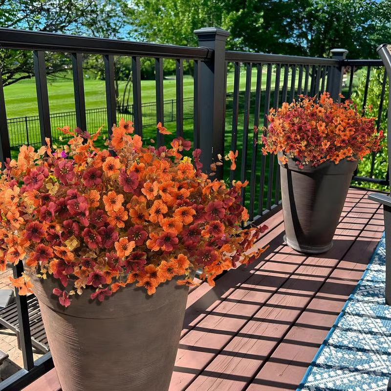 Artificial Fall Decor Flowers ~ Brighten any space with lasting autumn color.