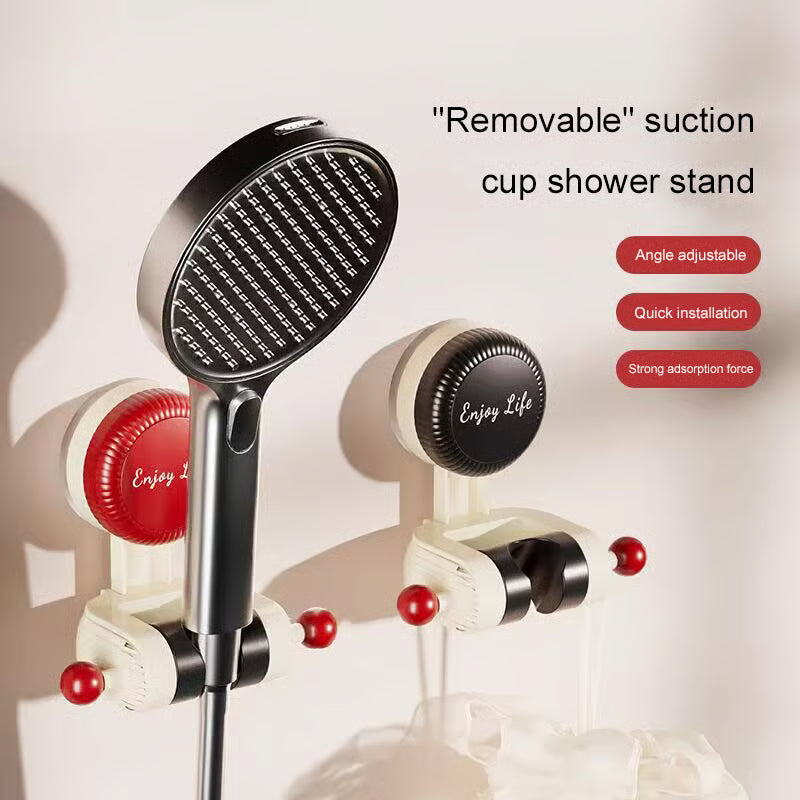 Adjustable Suction Cup Shower Holder ~ Customize your shower in seconds.