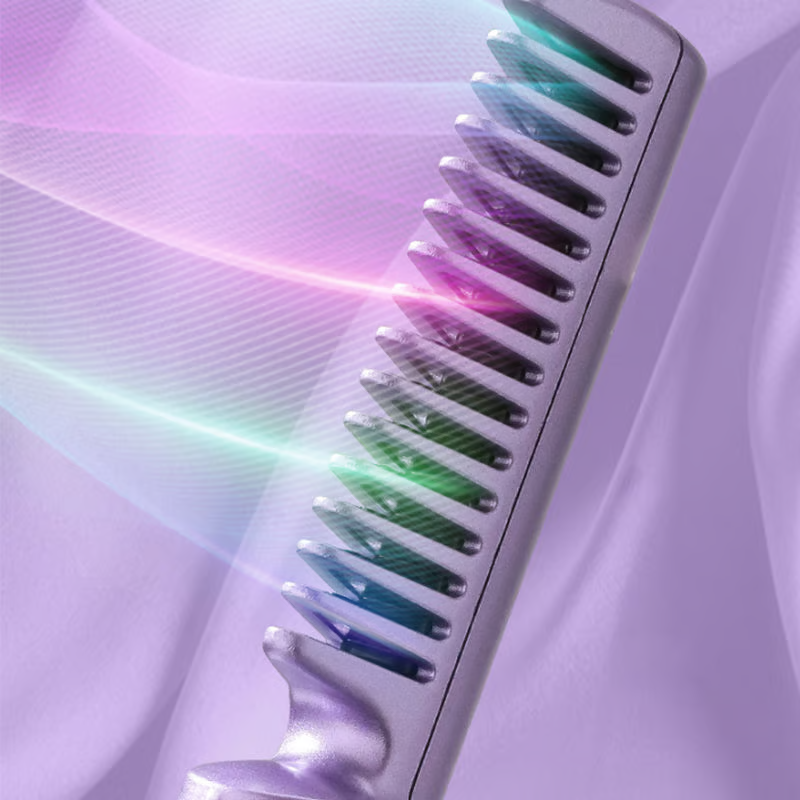 Ceramic Hairdressing Comb ~ Smooth, frizz-free hair anytime, anywhere.