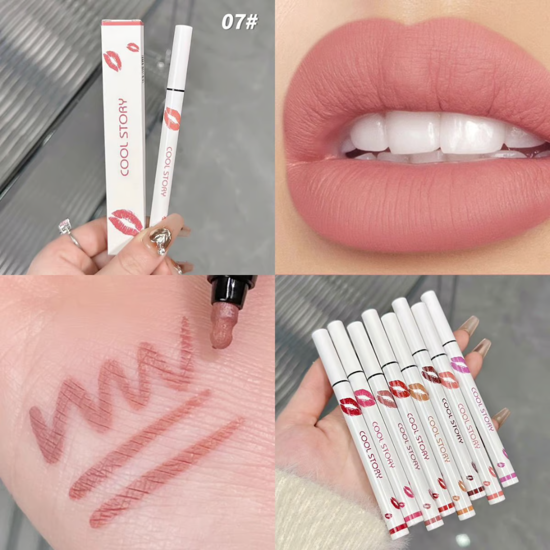 Liquid Lipstick Liner ~ Stay Flawless From First Sip to Last Kiss