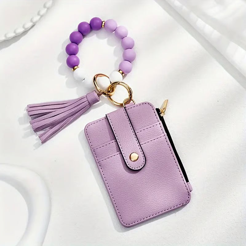 Boho Beaded Wallet ~ Chic grab-and-go piece for any outfit.