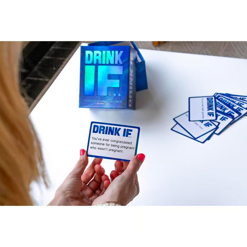 Drink IF... Hilarious Adult Drinking Game ~ The wildest party card game you'll ever play.