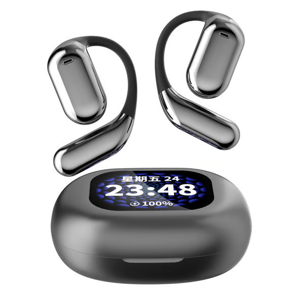 Touch Screen Open Earbuds ~ Smart control, crystal-clear sound all day.
