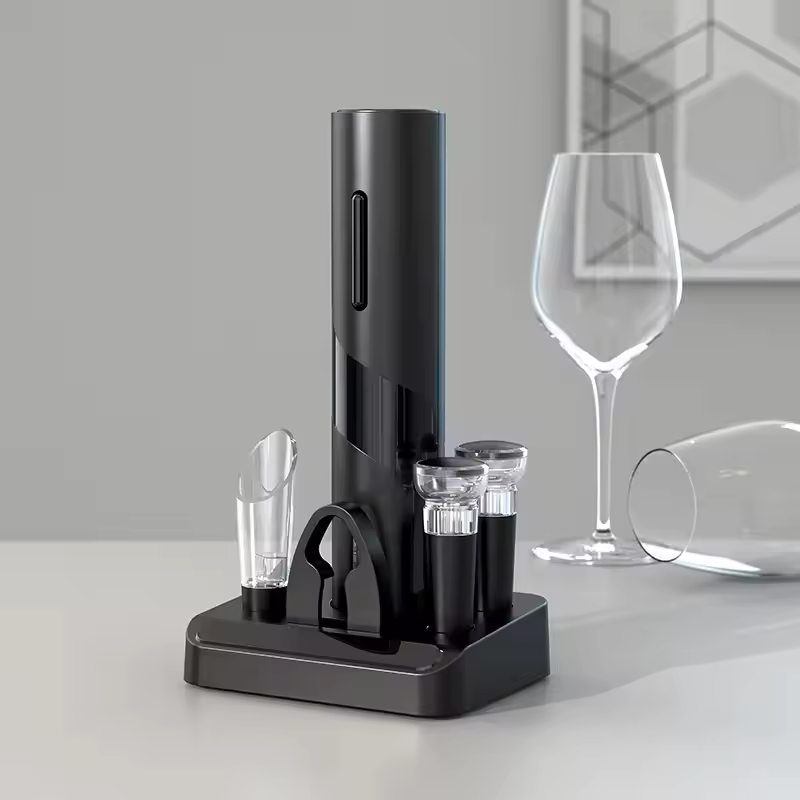 4-in-1 Wine Set ~ Effortless Wine Opening, Pouring & Preserving in Style