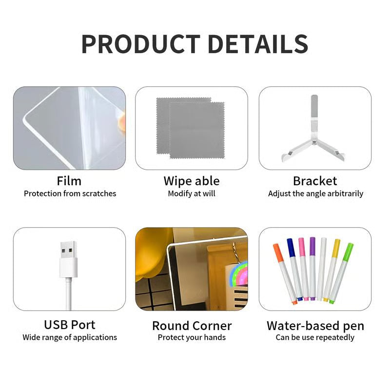 LED Message Board ~ Santa-approved creativity for kids who love to draw.