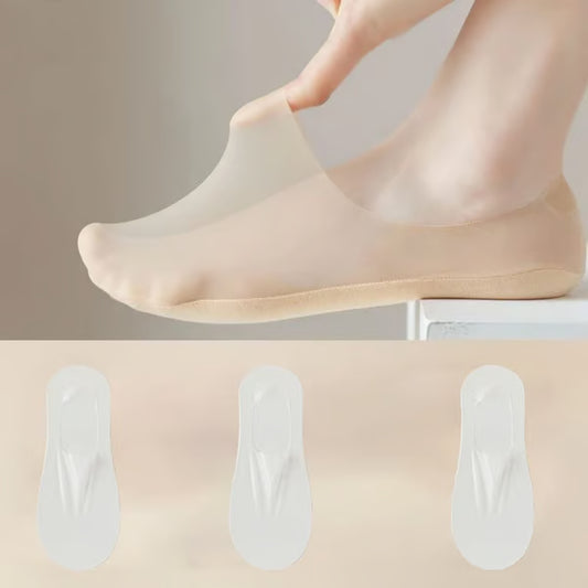 Thin No Show Socks ~ Invisible comfort that stays hidden all day.