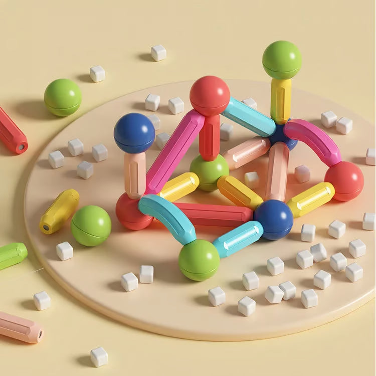 Educational Magnet Building Blocks ~ Spark creativity and STEM learning through play.
