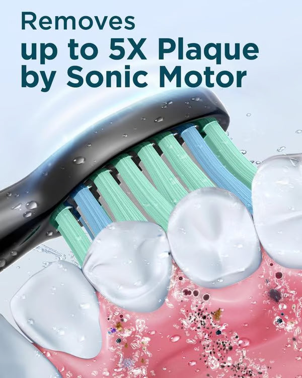 Sonic Electric Toothbrush ~ Dentist-level clean and whiter teeth in 2 minutes.