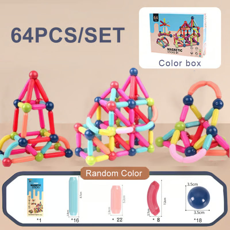 Educational Magnet Building Blocks ~ Spark creativity and STEM learning through play.