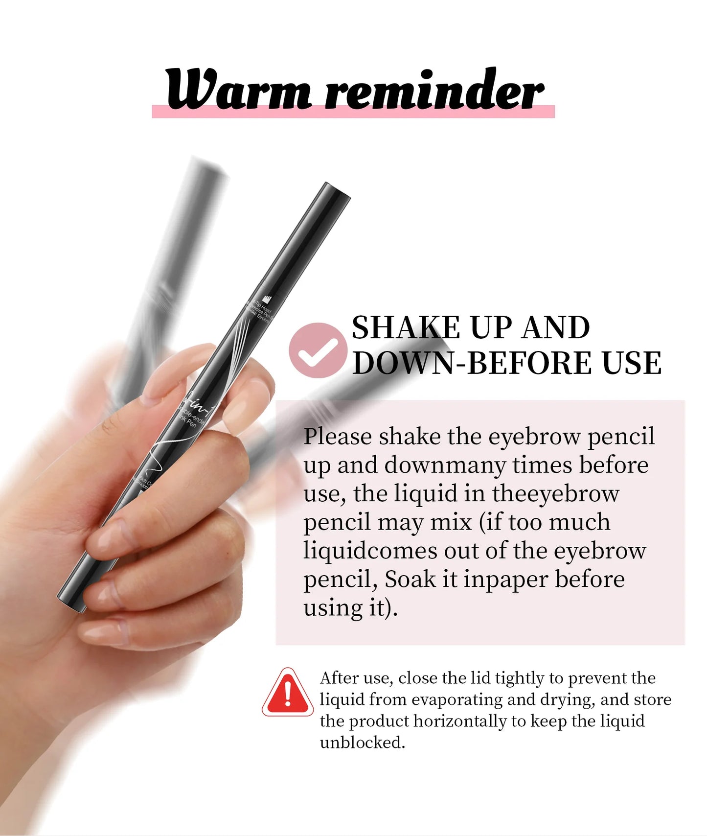 4D Brow Pen~  Natural, microbladed brows and sharp liner in seconds.