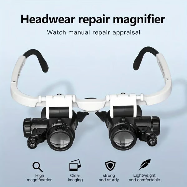 LED Repair Magnifying Glasses ~ See what naked eyes can’t, fix what others won’t.