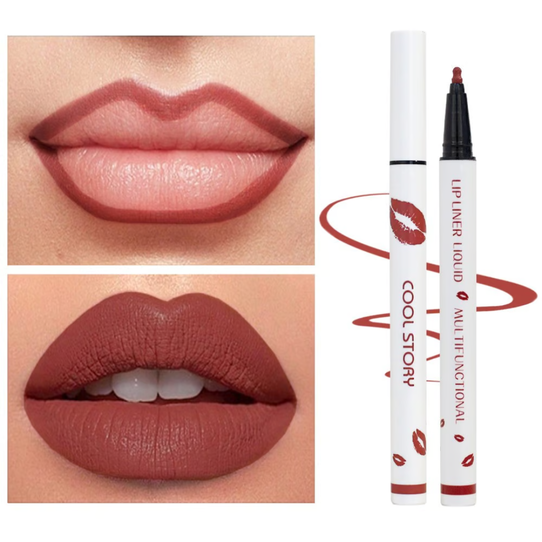 Liquid Lipstick Liner ~ Stay Flawless From First Sip to Last Kiss