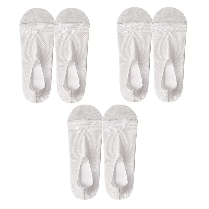 Ultra Thin No Show Cotton Socks ~ Barefoot comfort that stays hidden all day.