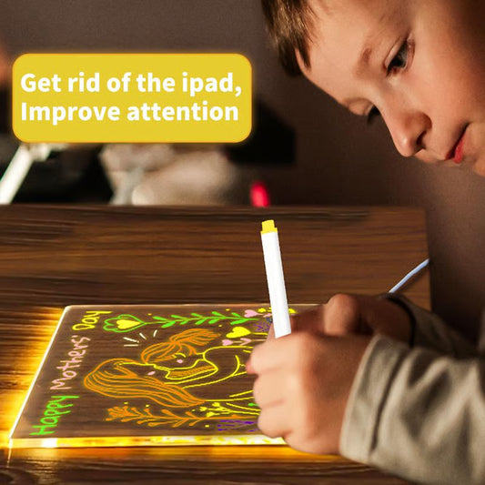 LED Message Board ~ Santa-approved creativity for kids who love to draw.