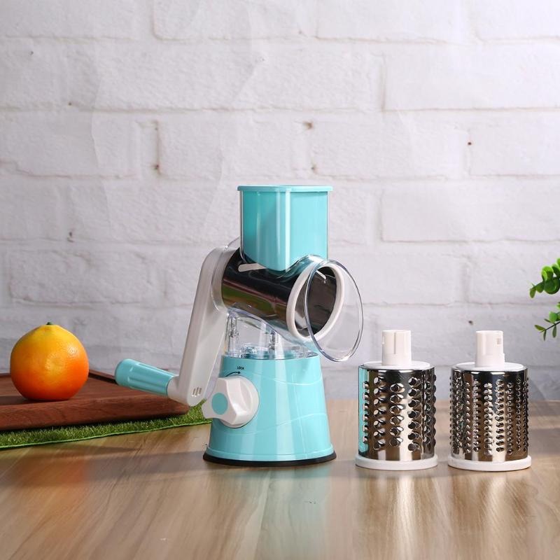 Versatile Cheese Grater ~ Effortless slicing, shredding, and grating in seconds