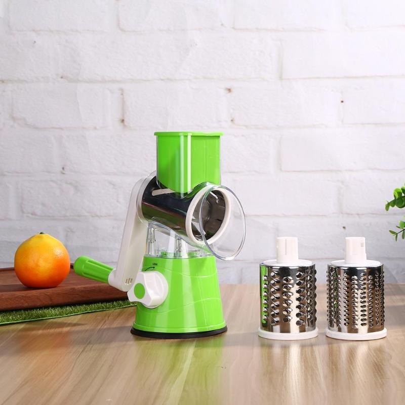Versatile Cheese Grater ~ Effortless slicing, shredding, and grating in seconds
