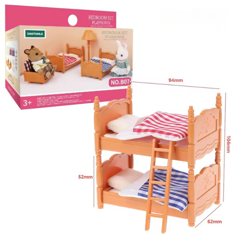Forest Animal Complete Dollhouse Set ~ Create magical miniature adventures at home