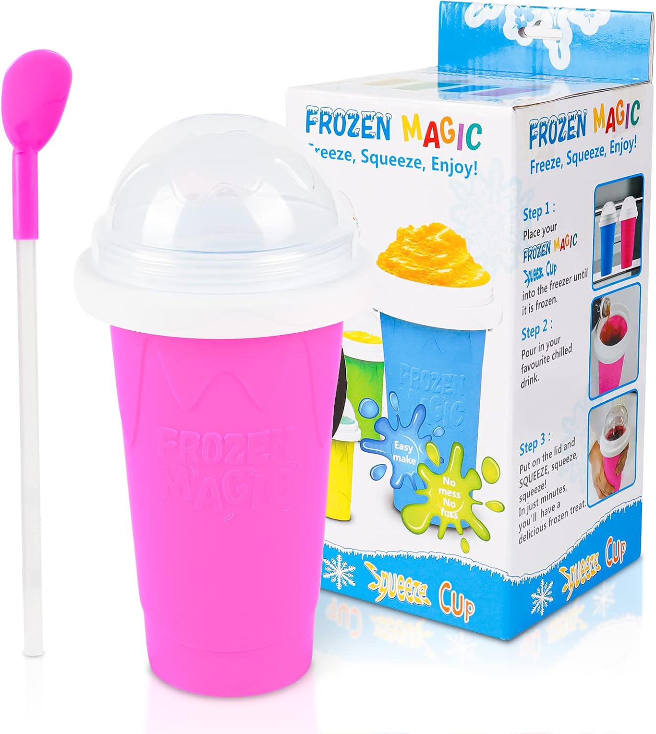Frozen Magic Cup ~ Instantly Chill & Enjoy Pure, Icy Refreshment-