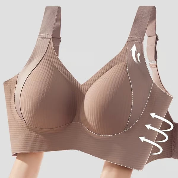 Wire Free Push Up Bra ~ Because your boobs deserve better than daily torture.