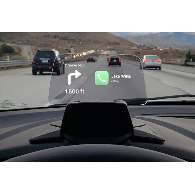 Heads Up Display For Any Car ~ Safer, smarter driving with real-time projection