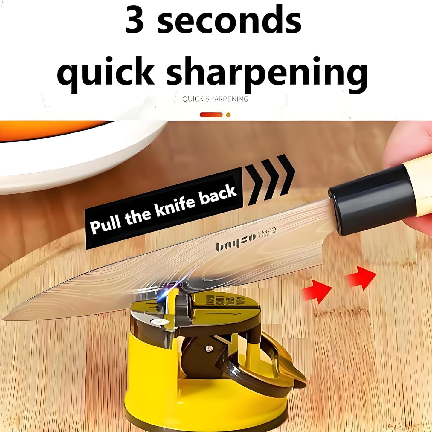 Mini Knife Sharpener ~ Compact, powerful, and built for precision