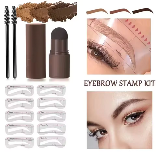 Deluxe Eyebrow Stamp Set ~ Get Perfectly Symmetrical Brows Every Time