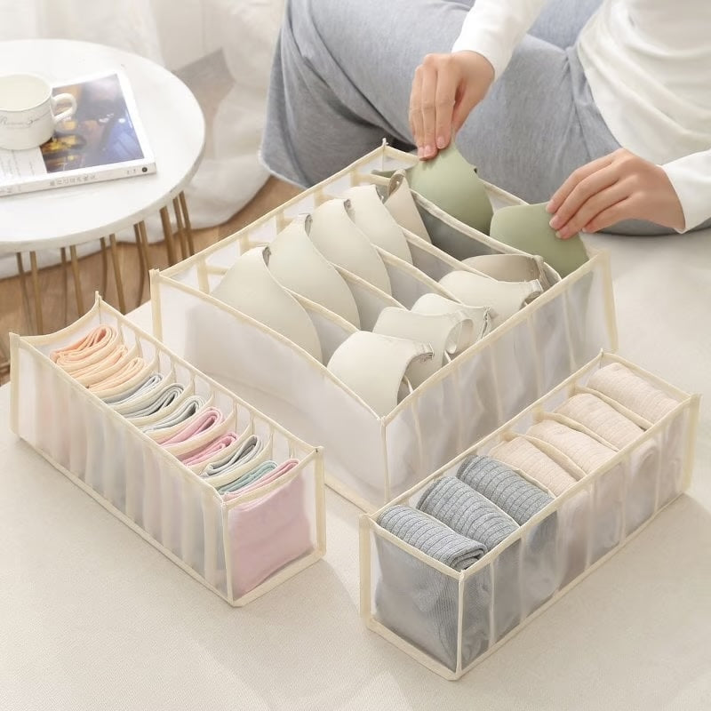 Wardrobe Clothes Organizer ~ Tidy up your space and find what you need in seconds.