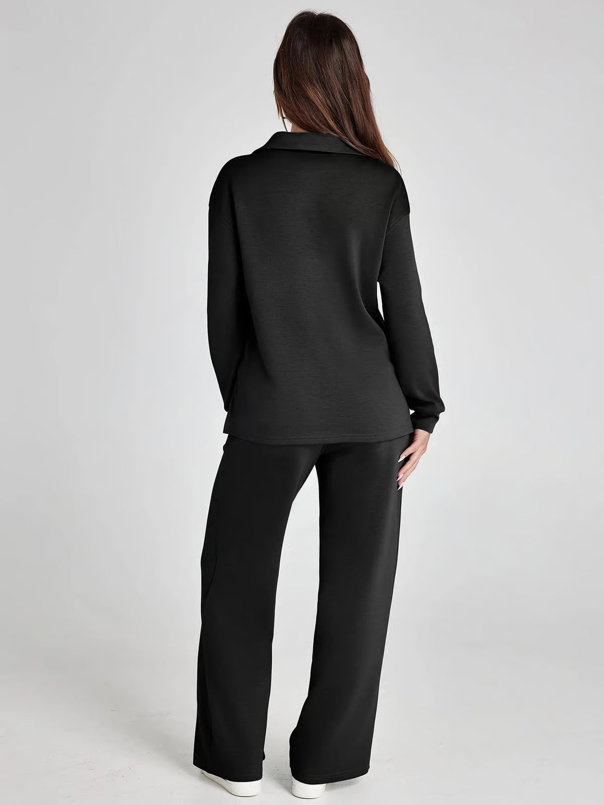 Casual Long Sleeve Sweatsuit 2-piece Sets ~ Soft, breathable, and wrinkle-free all day long.