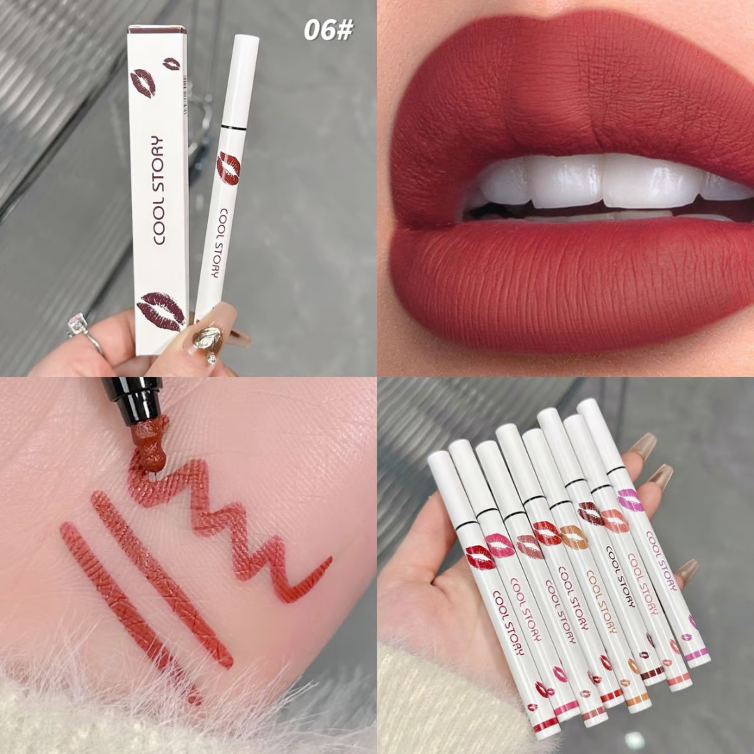Liquid Lipstick Liner ~ Stay Flawless From First Sip to Last Kiss