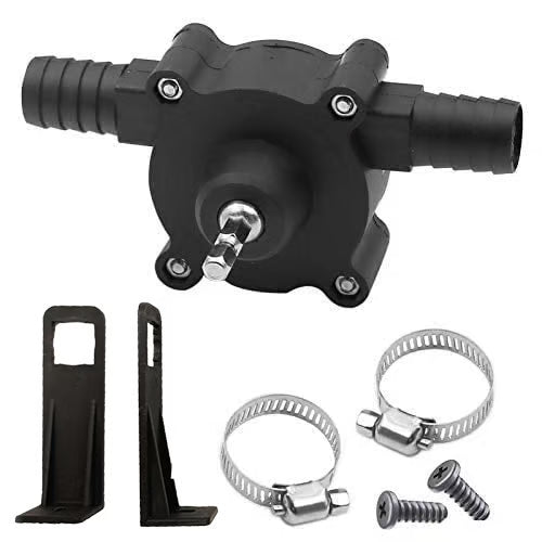 Portable Electric Drill Pump ~ Clear tanks, pools, and puddles in minutes.