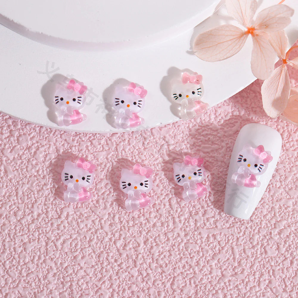 40PCS Cute Resin Nail Art Charms ~ Personalize Your Nails & Accessories with Ease