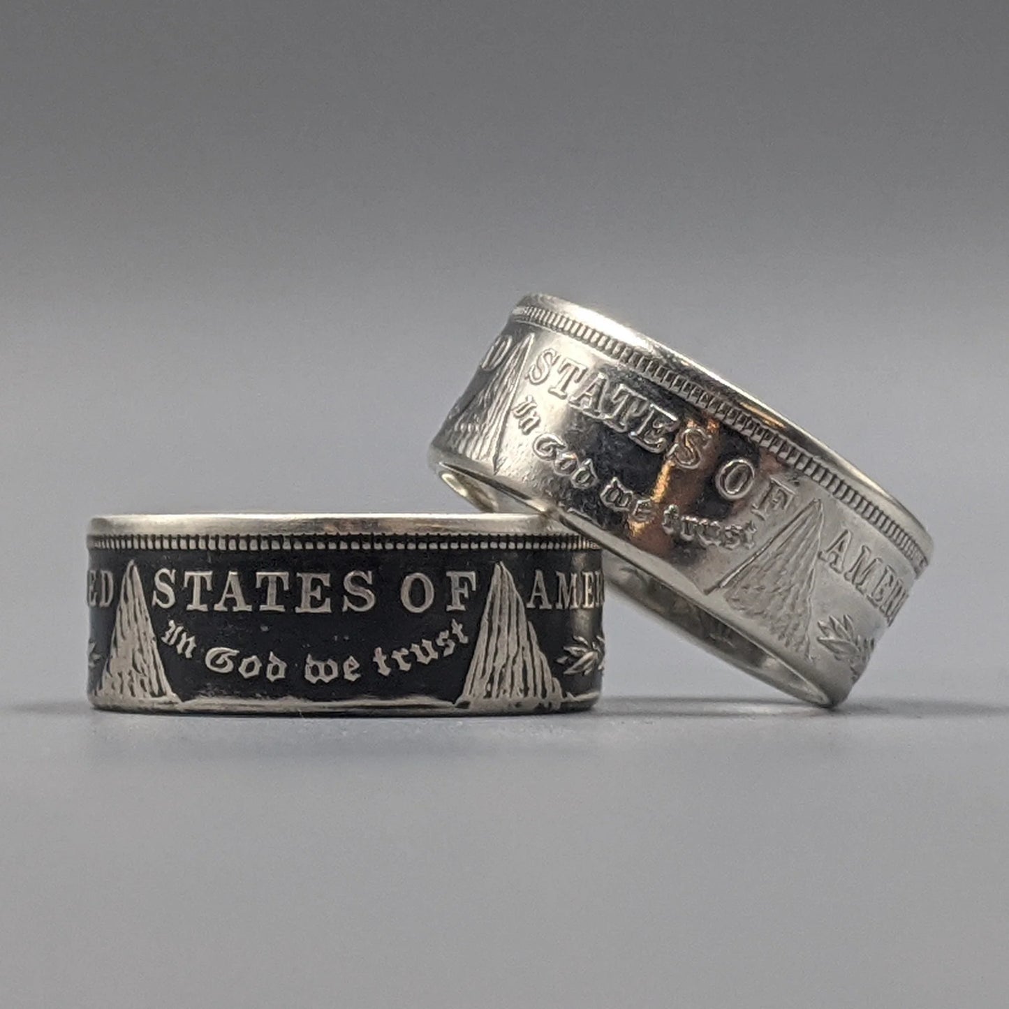 1921 Classic Morgan Dollar Coin Ring ~ A reminder that time builds character.